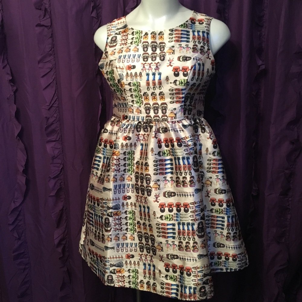 All Dolled Up ModCloth Liza Lux Dress
